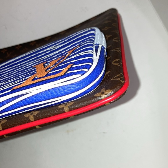 🕹️ Louis Vuitton 🕹️ Monogram A4 Multipocket Pochette Clutch/Laptop Bag  NWT - Picture 13 of 16